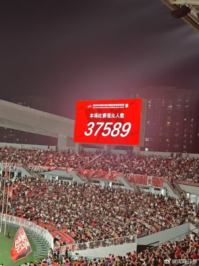 沈陽網：場均、單場、總人數三項第一，沈陽成中甲“第一球市”