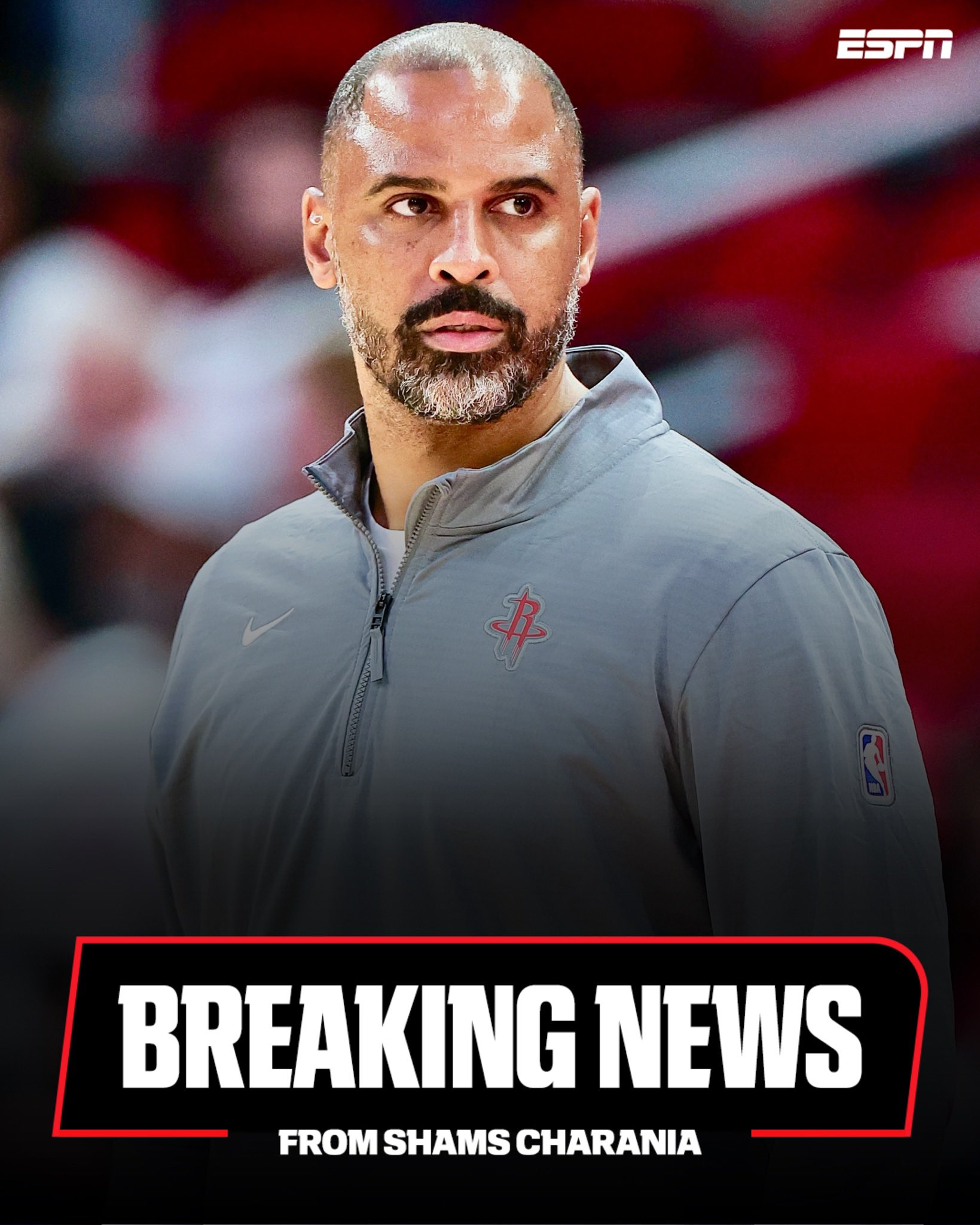 ??烏度卡與火箭達成長期續約協議 成NBA收入最高教練之一！