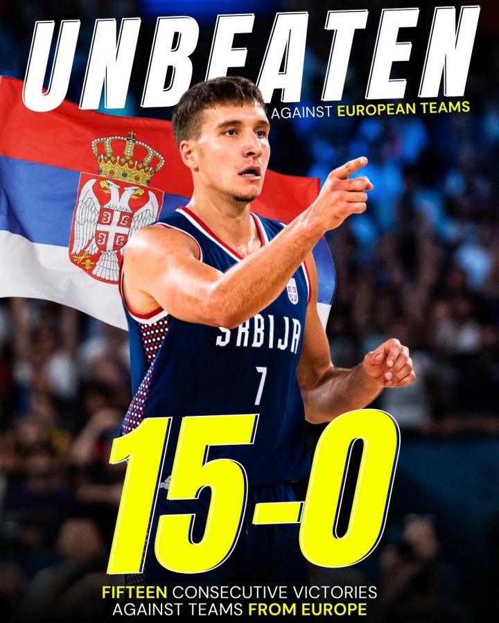 無法阻擋！塞爾維亞對歐洲球隊已15連勝！上次輸球是世界杯決賽