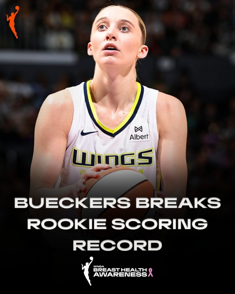 佩奇昨日44分創多項紀錄 以八成多命中率轟40+WNBA歷史首人