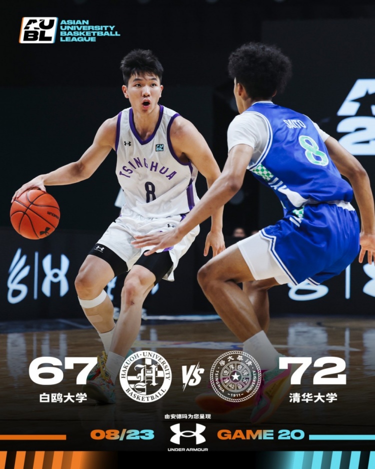 ??AUBL-石奎25+5 隰泰誠17+11 清華雙殺日本白鷗大學闖入決賽