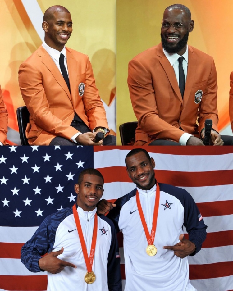 來自NBA官方的贊美！老詹&CP3已進名人堂 但依舊還是現役球員！